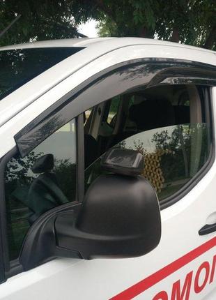 Вітровики (2 шт., sunplex sport) для toyota proace city