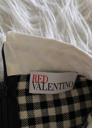 Платье женское в клетку red valentino2 фото