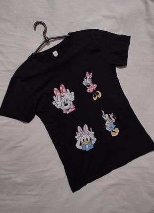 25/ футболка 230823 /turk-mali футболка  в принт дісней персонажі/