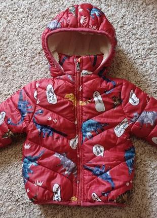 Тепла куртка на 1-2 роки