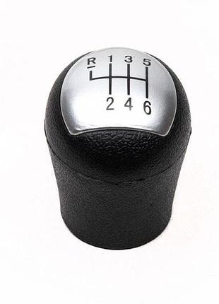 Ручка кпп 6-передач (черная-2024серая) для opel movano 2010-2024 гг