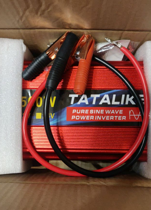 Інвертер tataliken 12 24 220 v вольт 4500 w ват