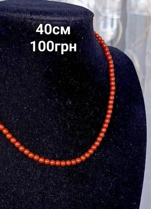 Винтажное ожерелье бусы авантюрин бирюза6 фото
