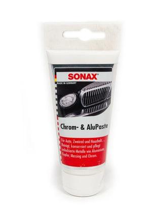 Sonax паста для очистки хрома и алюминия, 75 мл