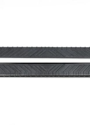 Бокові пороги bosphore black (2 шт., алюміній) для mg zs