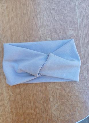 Пов'язка повязочка тканева тканина котон однотонна однотоная