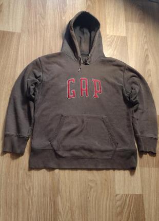 Gap vintage коричневое худи