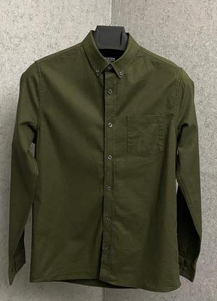 Зеленая рубашка от бренда burton2 фото