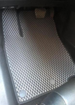 Коврики для qashqai (eva, черные) для nissan qashqai 2014-2021 гг