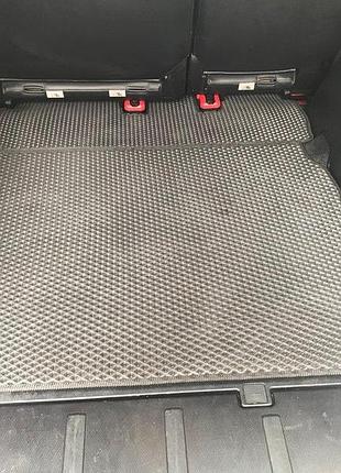 Коврик багажника (eva, черный) 7-местный с сабвуфером для peugeot 4007