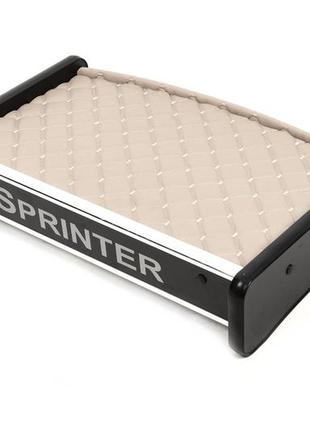 Полка на панель (2000-2006, бежева) cdi для mercedes sprinter
