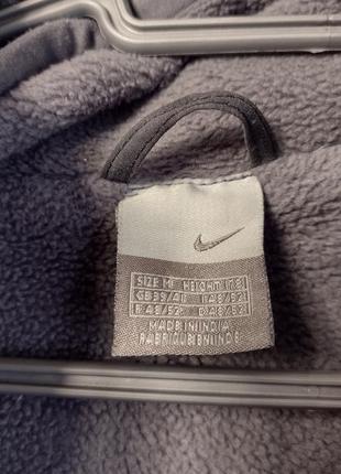 Nike vintage neylon куртка на флісі5 фото