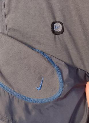 Nike vintage neylon куртка на флісі2 фото