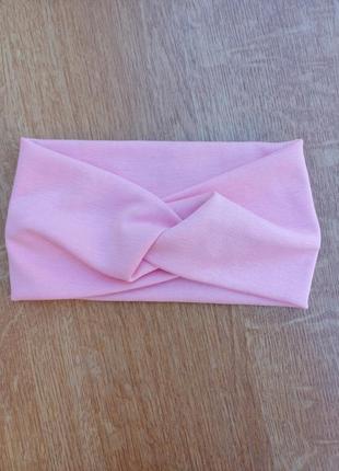 Пов'язка повязочка тканева тканина котон однотонна однотоная