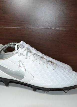 Nike tiempo legend 8 aacademy sg-pro ac 44-44.5р бутси шкіряні бампи1 фото