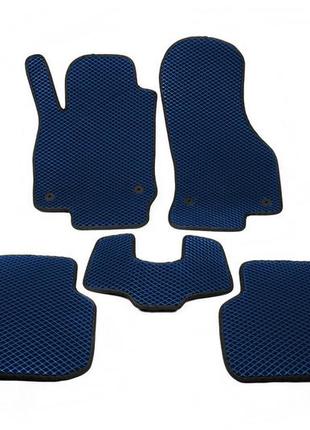 Коврики eva (синий) для skoda octavia iv a8 2020-2024 гг