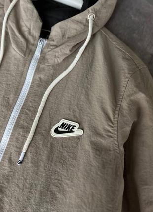 Мужская весенняя ветровка nike из качественной плащевки5 фото