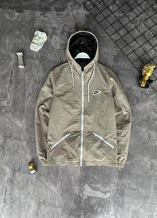 Чоловіча весняна вітровка nike з якіскої плащівки