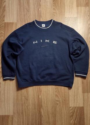 Nike vintage big logo світшот кофта1 фото