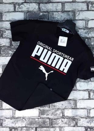 Чоловіча футболка puma чорна