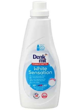 Гель для стирки denkmit white sensation 1 л 40 стирок