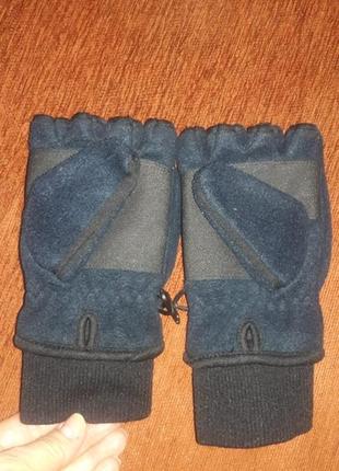 Варежки перчатки детские теплые 134-1522 фото
