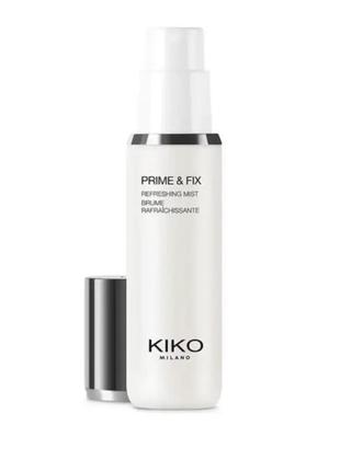 Спрей фиксатор макияжа kiko milano prime &amp; fix refreshing mist2 фото