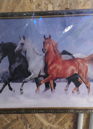 Картина коні1 фото