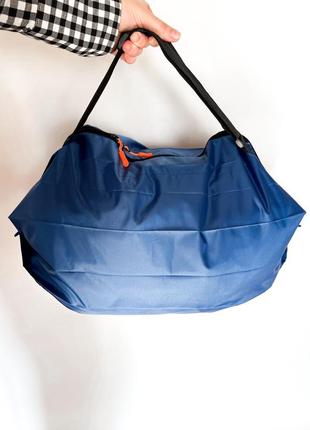 Складана сумка равлик, з водовідштовхувальної тканини.6 фото