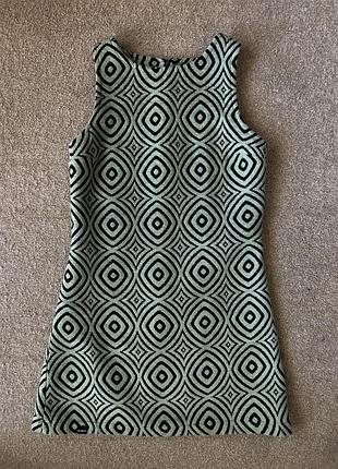 Винтажное жаккардовое платье испания desigual