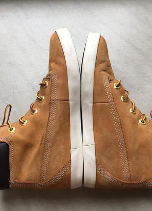 Timberland 38.5 /24.5 ботинки yellow нубук8 фото