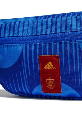 Adidas spain unisex waist bag crossbody blue gold hm2285 поясная сумка на пояс плечо бананка оригинал3 фото