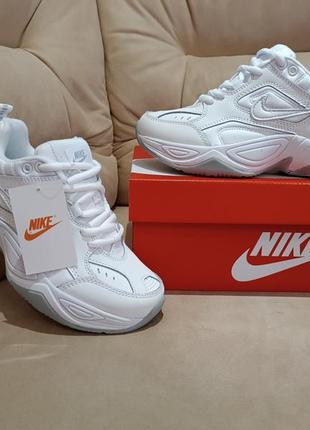 Кросівки nike m2k tekno (шкіра)7 фото