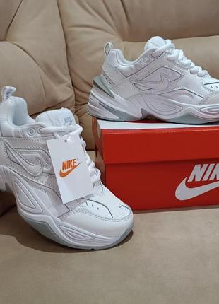 Кросівки nike m2k tekno (шкіра)8 фото