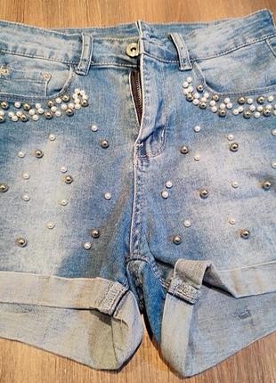Шорти джинсові, розмір xs