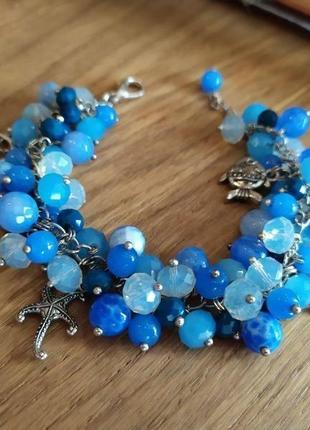 Женский браслет "морской бриз"2 фото
