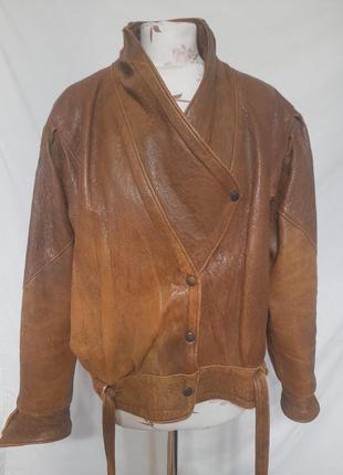 Вінтажна косуха, шкіра