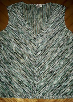 Меланжевая блуза от country casuals ! p.-l