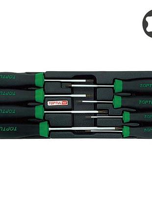 Набір викруток torx t9-t40 8ед. (в ложементі, тип а) toptul gaat0813