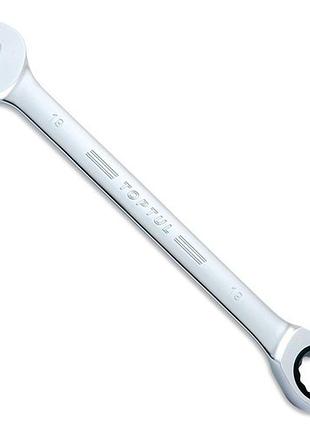 Ключ тріскачковий ріжково-накидний toptul 16 мм aoaf1616