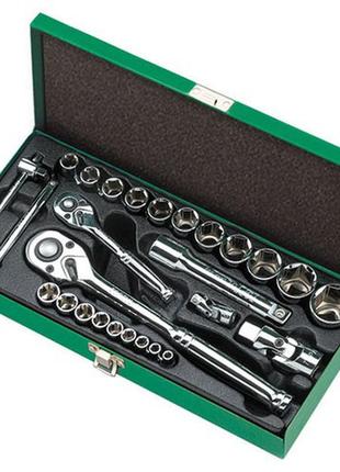 Набір інструментів для автомобіля toptul 1/4"&1/2" 28ед. gcad2802