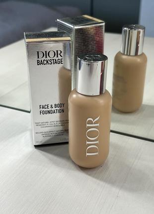 Тональная основа dior backstage face and body foundation 1n1 фото