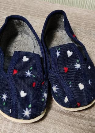 Домашние тапочки детские