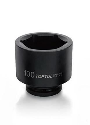 Головка торцева ударна toptul 1-1/2" 110 мм kaba48b0