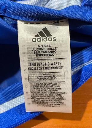 Adidas spain unisex waist bag crossbody blue gold hm2285 поясная сумка на пояс плечо бананка оригинал8 фото