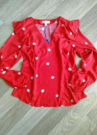 Блуза в горошок popsugar1 фото