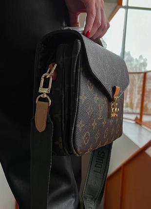 Louis vuitton super pochette brown bag5 фото