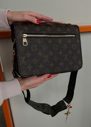 Louis vuitton super pochette brown bag4 фото