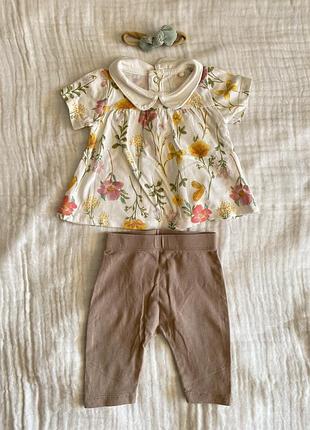 Футболка, лосины