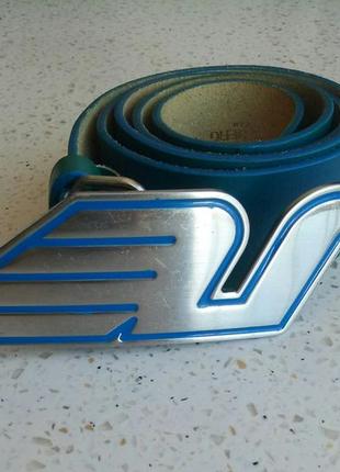 Кожаный мужской ремень jl j.lindeberg